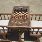 میز شطرنج دوکاره
